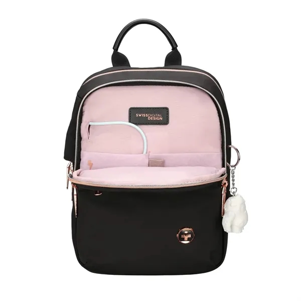 SwissDigital® Katy Rose Medium Recycled Travel Backpack - SwissDigital® Katy Rose Medium Recycled Travel Backpack - Image 15 of 23