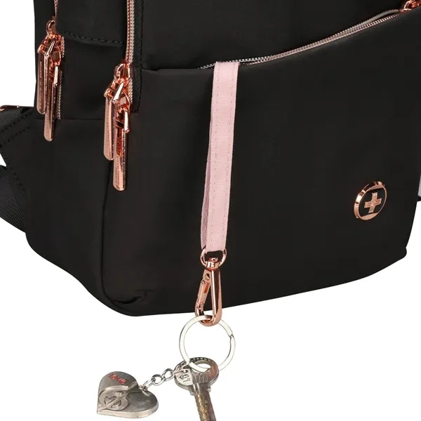 SwissDigital® Katy Rose Medium Recycled Travel Backpack - SwissDigital® Katy Rose Medium Recycled Travel Backpack - Image 18 of 23