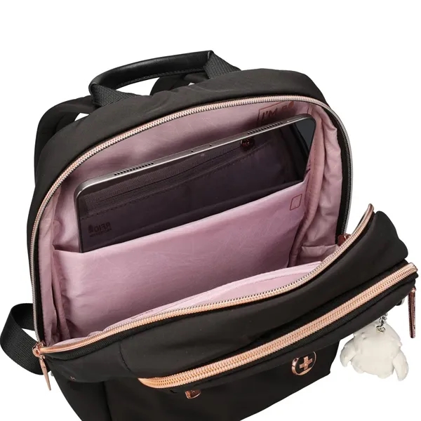 SwissDigital® Katy Rose Medium Recycled Travel Backpack - SwissDigital® Katy Rose Medium Recycled Travel Backpack - Image 19 of 23