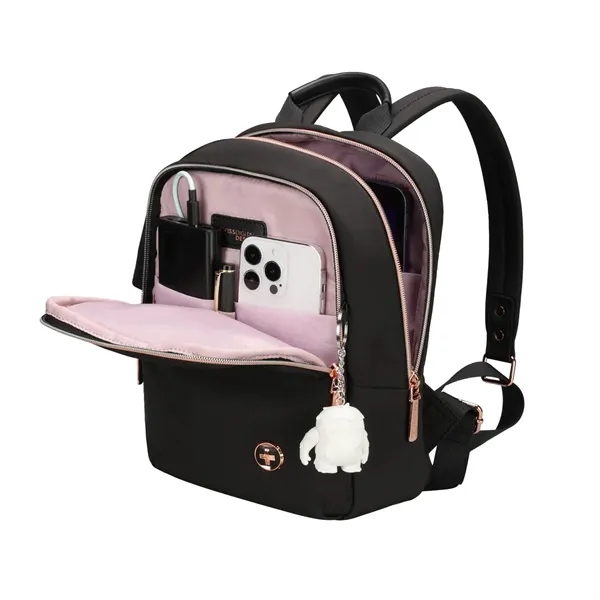 SwissDigital® Katy Rose Medium Recycled Travel Backpack - SwissDigital® Katy Rose Medium Recycled Travel Backpack - Image 21 of 23