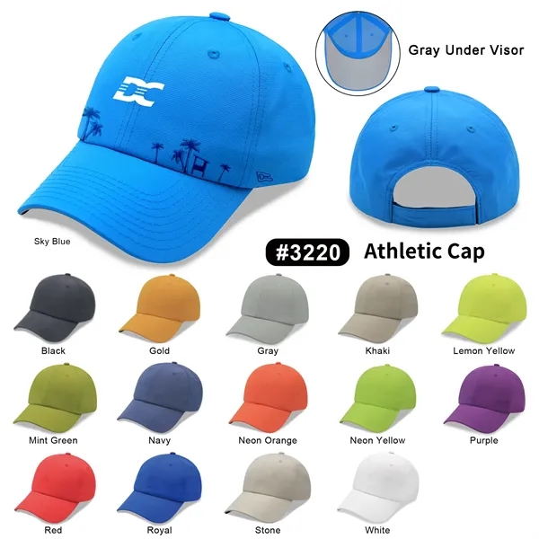 6 Panel Athletic Quick Dry Cap - 6 Panel Athletic Quick Dry Cap - Image 0 of 16