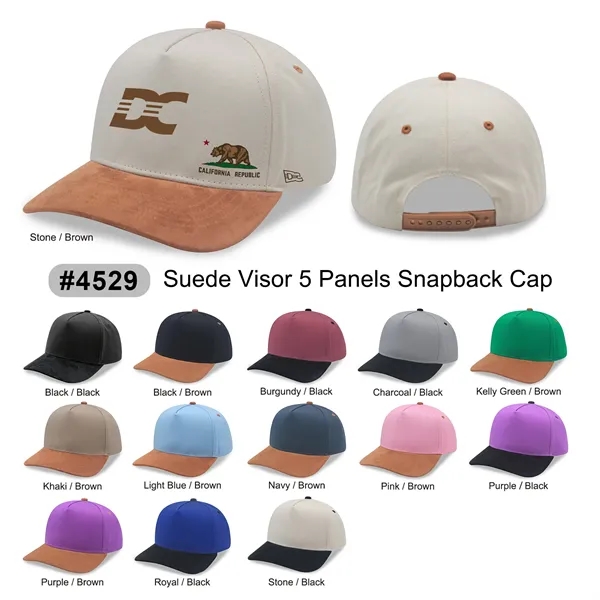 5 Panel PU Leather Cap - 5 Panel PU Leather Cap - Image 0 of 17