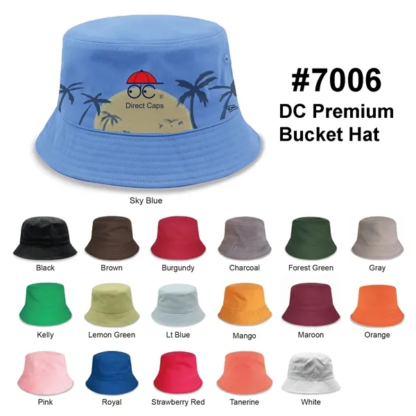 Premium Bucket hat 100% Cotton - Premium Bucket hat 100% Cotton - Image 0 of 40