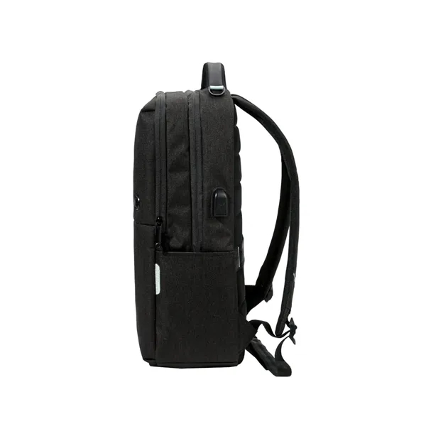 SwissDigital® RFID AROSA USB Charging Port Travel Backpack - SwissDigital® RFID AROSA USB Charging Port Travel Backpack - Image 4 of 12
