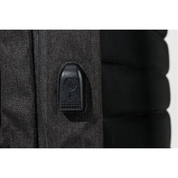 SwissDigital® RFID AROSA USB Charging Port Travel Backpack - SwissDigital® RFID AROSA USB Charging Port Travel Backpack - Image 6 of 12