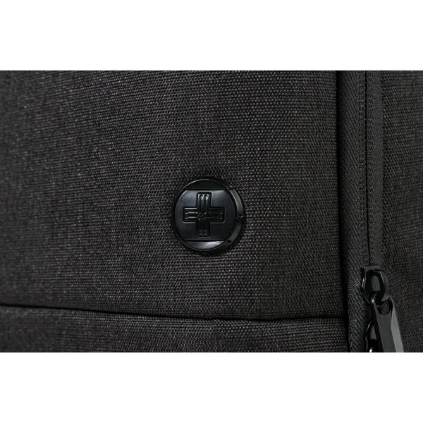SwissDigital® RFID AROSA USB Charging Port Travel Backpack - SwissDigital® RFID AROSA USB Charging Port Travel Backpack - Image 7 of 12