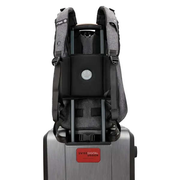 SwissDigital® RFID COSMO 3.0 Massage Travel Backpack - SwissDigital® RFID COSMO 3.0 Massage Travel Backpack - Image 2 of 22