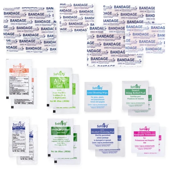 24pcs Hard Casing Easy Carry First Aid Kit - 24pcs Hard Casing Easy Carry First Aid Kit - Image 8 of 10