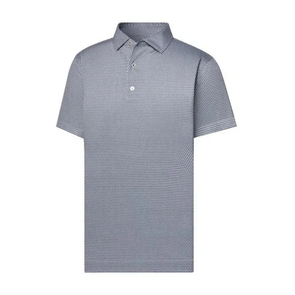 FootJoy Men's Stellar Print Lisle Shirt - FootJoy Men's Stellar Print Lisle Shirt - Image 1 of 5
