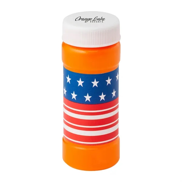 2 oz. Patriotic Bubbles with cap imprint - 2 oz. Patriotic Bubbles with cap imprint - Image 3 of 7