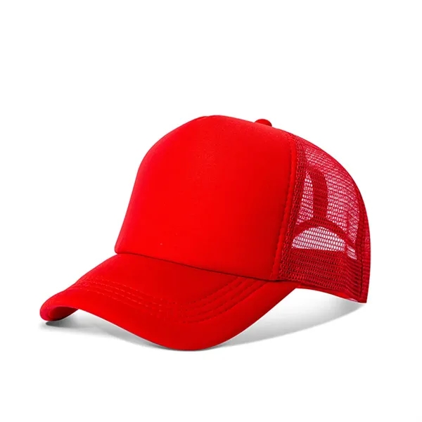 Breathable Trucker Mesh Baseball Hat Cap - Breathable Trucker Mesh Baseball Hat Cap - Image 4 of 10