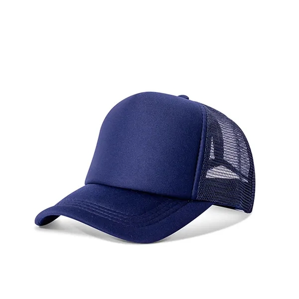 Breathable Trucker Mesh Baseball Hat Cap - Breathable Trucker Mesh Baseball Hat Cap - Image 8 of 10