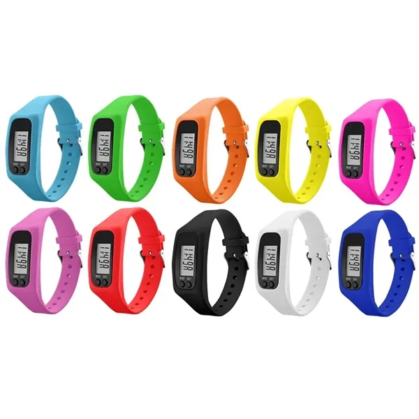 Digital Pedometer Watch with LCD Display - Digital Pedometer Watch with LCD Display - Image 2 of 6
