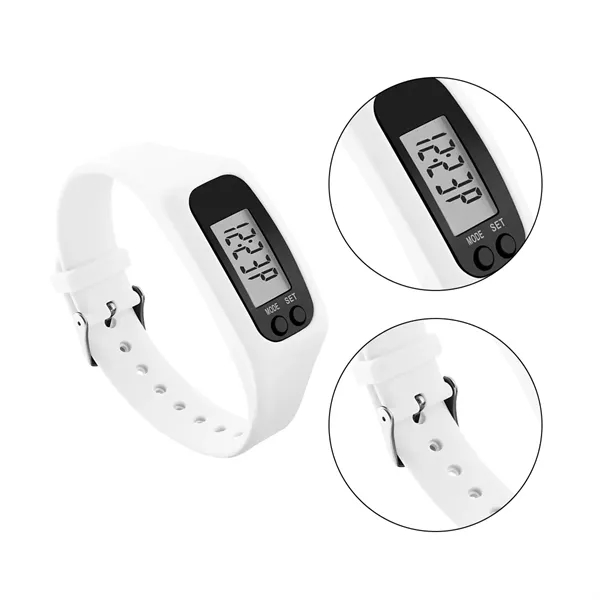 Digital Pedometer Watch with LCD Display - Digital Pedometer Watch with LCD Display - Image 3 of 6