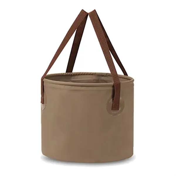 Portable 5 Gallon Collapsible Foldable Bucket Container - Portable 5 Gallon Collapsible Foldable Bucket Container - Image 7 of 8