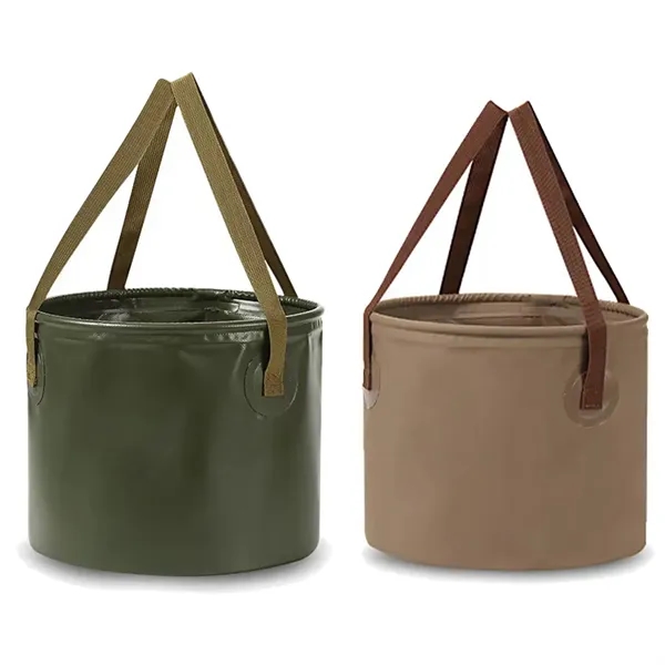 Portable 5 Gallon Collapsible Foldable Bucket Container - Portable 5 Gallon Collapsible Foldable Bucket Container - Image 8 of 8