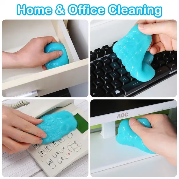 Cleaner Slime Gel Putty For Car Keyboard Home Office - Cleaner Slime Gel Putty For Car Keyboard Home Office - Image 3 of 4