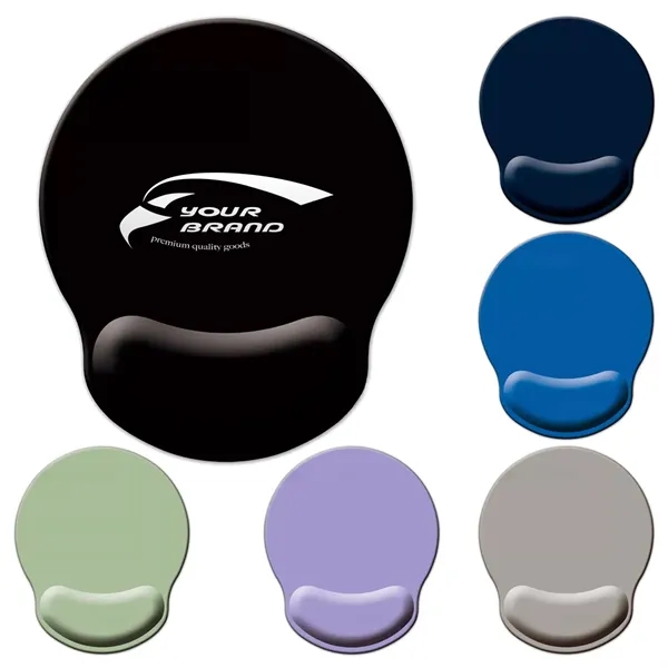 Ergonomic Wrist Support Mouse Pad With Memory Foam - Ergonomic Wrist Support Mouse Pad With Memory Foam - Image 0 of 4