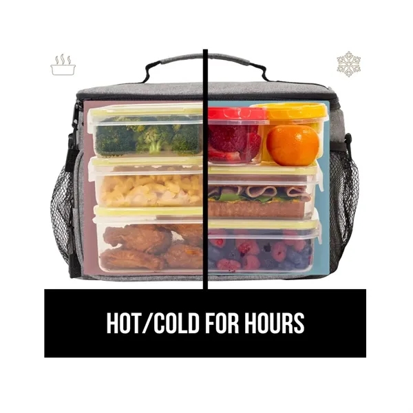 Insulated Bag Leakproof Lunch Box for Men & Women - Insulated Bag Leakproof Lunch Box for Men & Women - Image 3 of 3