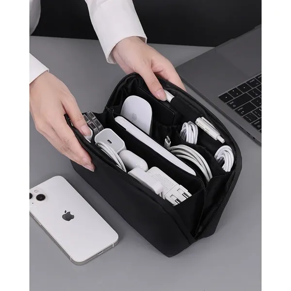 Waterproof Electronics Organizer Tech Pouch for Essentials - Waterproof Electronics Organizer Tech Pouch for Essentials - Image 2 of 4