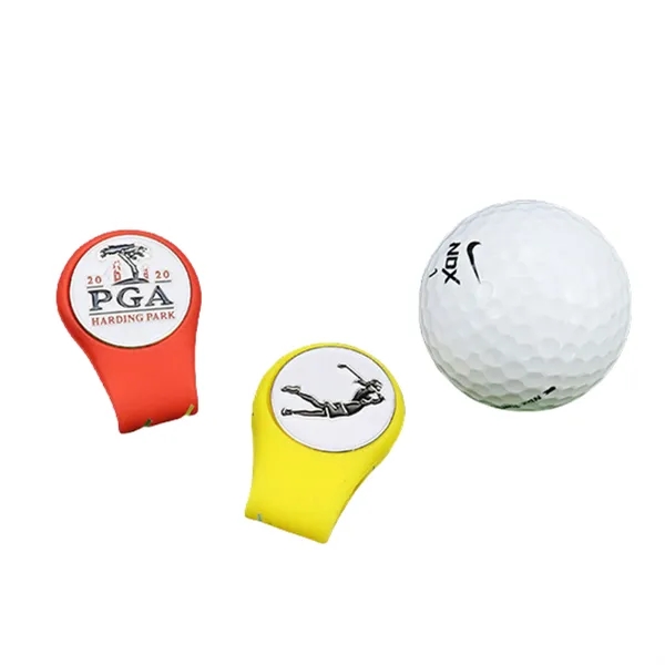Magnetic Golf Hat Clip with Custom Ball Marker for Golfers - Magnetic Golf Hat Clip with Custom Ball Marker for Golfers - Image 4 of 15