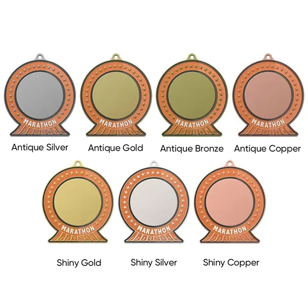 UV Printed Marathon Medals - UV Printed Marathon Medals - Image 5 of 7