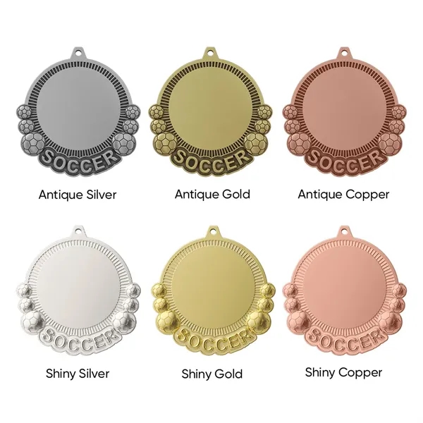 UV Printed Soccer Medals - UV Printed Soccer Medals - Image 5 of 21