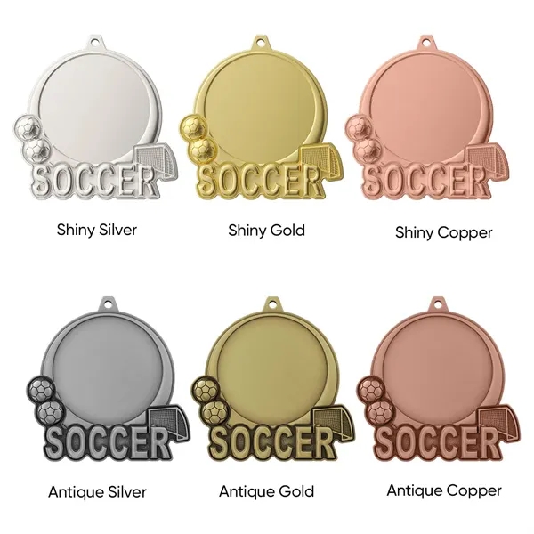 UV Printed Soccer Medals - UV Printed Soccer Medals - Image 13 of 21