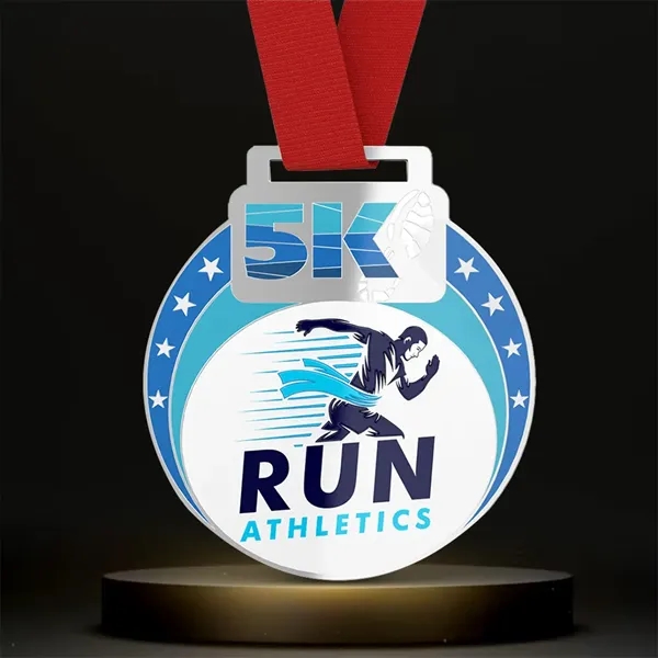 Custom UV Printed 5K Medals