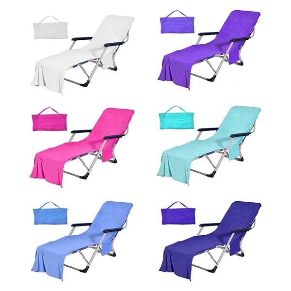 Microfiber Lounge Chair Cover Towel - Microfiber Lounge Chair Cover Towel - Image 2 of 8