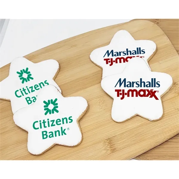 Star Shaped Logo Sugar Cookies - Star Shaped Logo Sugar Cookies - Image 0 of 0