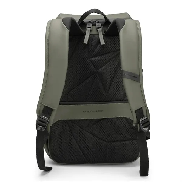 SwissDigital® LAMONE USB Charging Port Stylish LED Backpack - SwissDigital® LAMONE USB Charging Port Stylish LED Backpack - Image 9 of 23