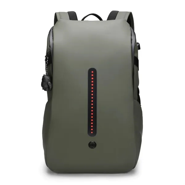 SwissDigital® LAMONE USB Charging Port Stylish LED Backpack - SwissDigital® LAMONE USB Charging Port Stylish LED Backpack - Image 15 of 23