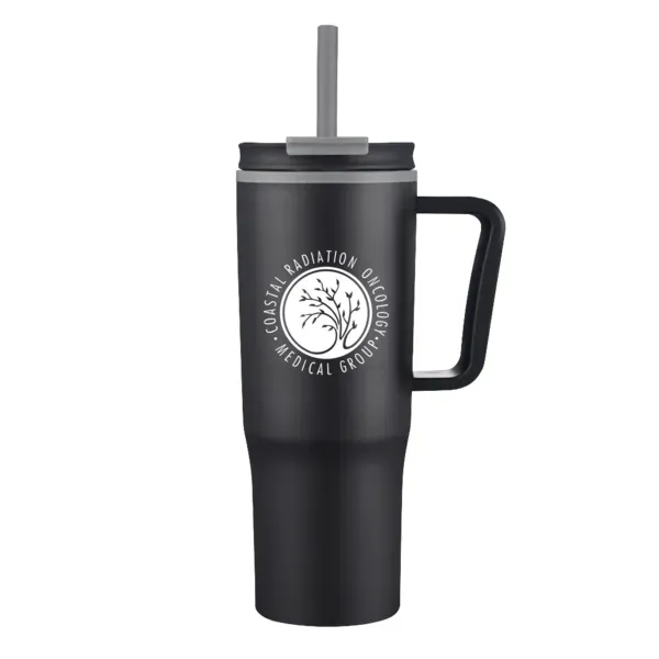 Custom Boulder 30oz Straw Travel Mug