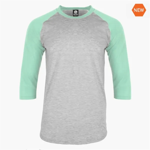 Varsity Men's 3/4 Sleeve Raglan Baseball Tee