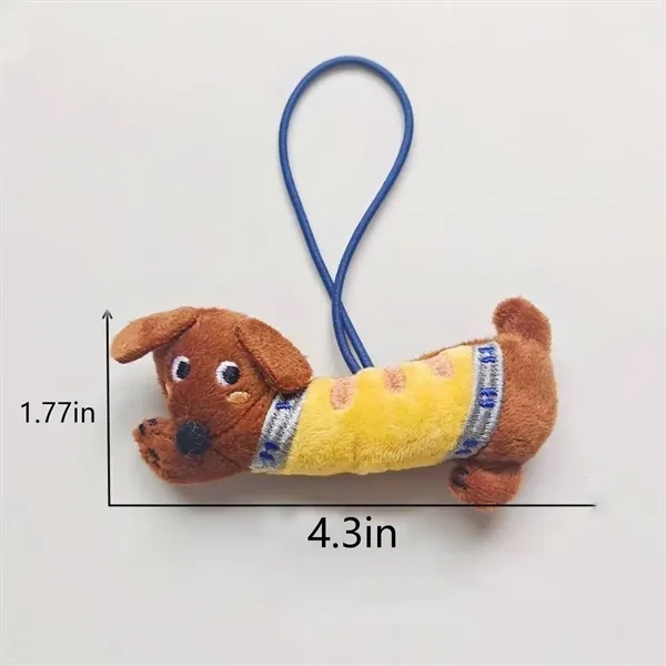 Cute Pet Plush Charm Pendant - Cute Pet Plush Charm Pendant - Image 3 of 4