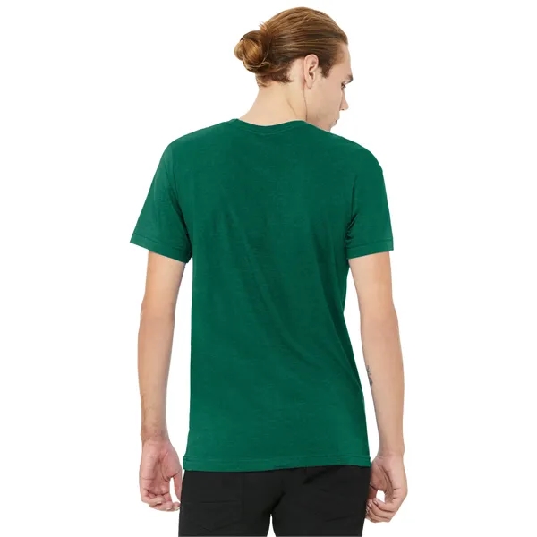 BELLA+CANVAS Unisex Heather CVC V-Neck Tee - BELLA+CANVAS Unisex Heather CVC V-Neck Tee - Image 26 of 58