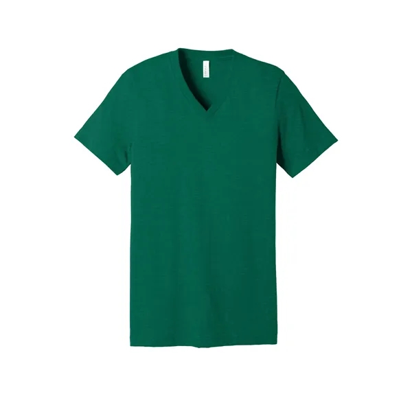BELLA+CANVAS Unisex Heather CVC V-Neck Tee - BELLA+CANVAS Unisex Heather CVC V-Neck Tee - Image 28 of 58