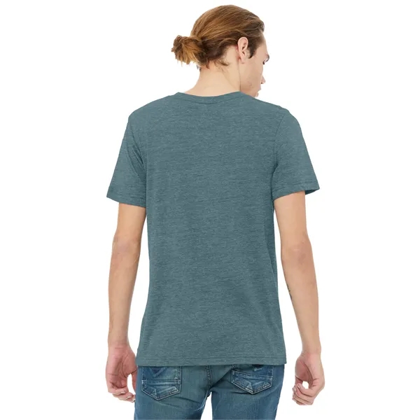 BELLA+CANVAS Unisex Heather CVC V-Neck Tee - BELLA+CANVAS Unisex Heather CVC V-Neck Tee - Image 41 of 58