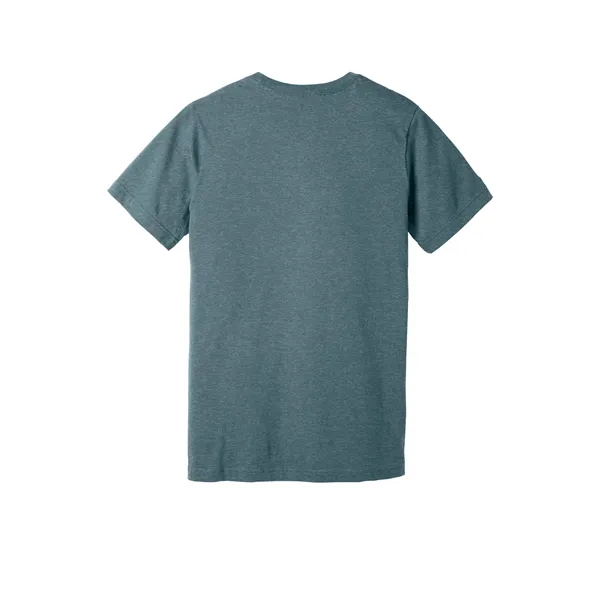 BELLA+CANVAS Unisex Heather CVC V-Neck Tee - BELLA+CANVAS Unisex Heather CVC V-Neck Tee - Image 44 of 58