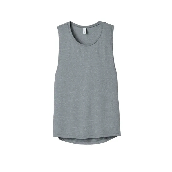BELLA+CANVAS Women's Flowy Scoop Muscle Tank. - BELLA+CANVAS Women's Flowy Scoop Muscle Tank. - Image 2 of 28