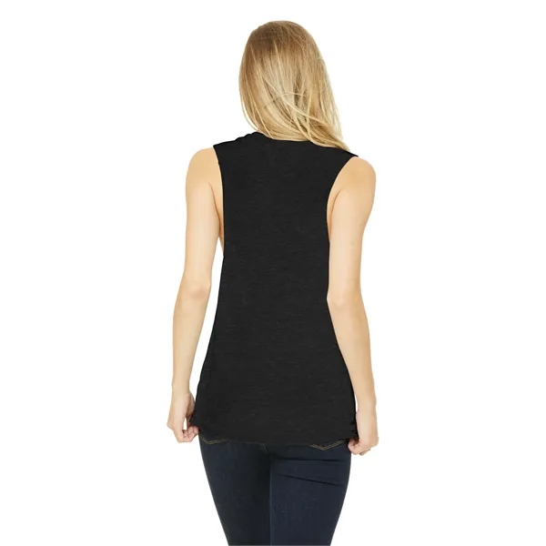 BELLA+CANVAS Women's Flowy Scoop Muscle Tank. - BELLA+CANVAS Women's Flowy Scoop Muscle Tank. - Image 7 of 28