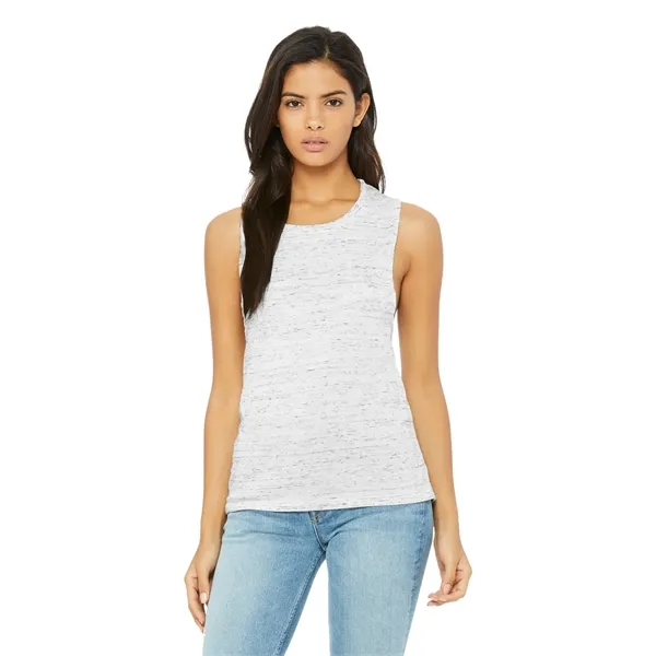BELLA+CANVAS Women's Flowy Scoop Muscle Tank. - BELLA+CANVAS Women's Flowy Scoop Muscle Tank. - Image 14 of 28