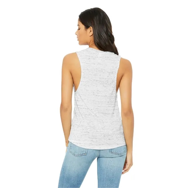 BELLA+CANVAS Women's Flowy Scoop Muscle Tank. - BELLA+CANVAS Women's Flowy Scoop Muscle Tank. - Image 15 of 28