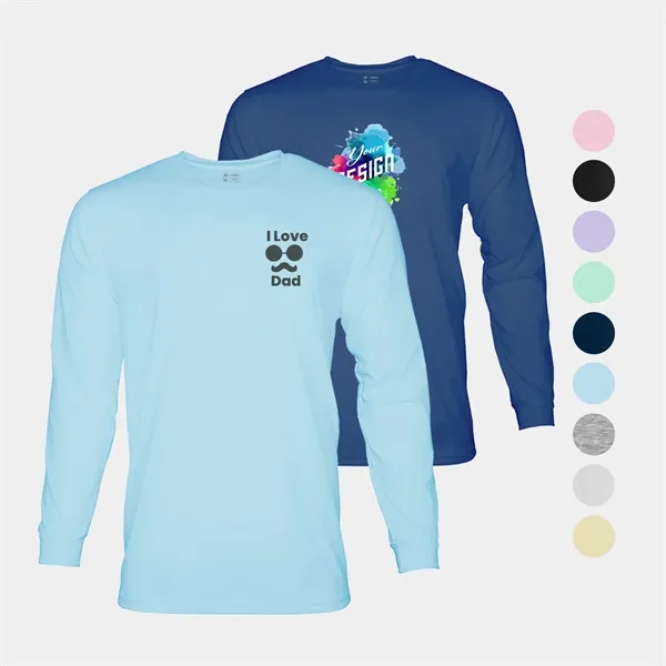 Varsity Men's Long Sleeve Crew Neck Tee - Varsity Men's Long Sleeve Crew Neck Tee - Image 0 of 0