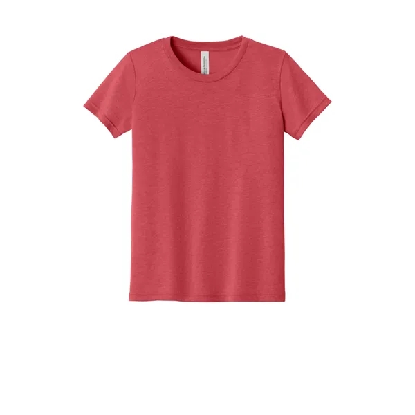 BELLA+CANVAS Youth Triblend Short Sleeve Tee. - BELLA+CANVAS Youth Triblend Short Sleeve Tee. - Image 9 of 56