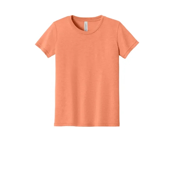 BELLA+CANVAS Youth Triblend Short Sleeve Tee. - BELLA+CANVAS Youth Triblend Short Sleeve Tee. - Image 21 of 56
