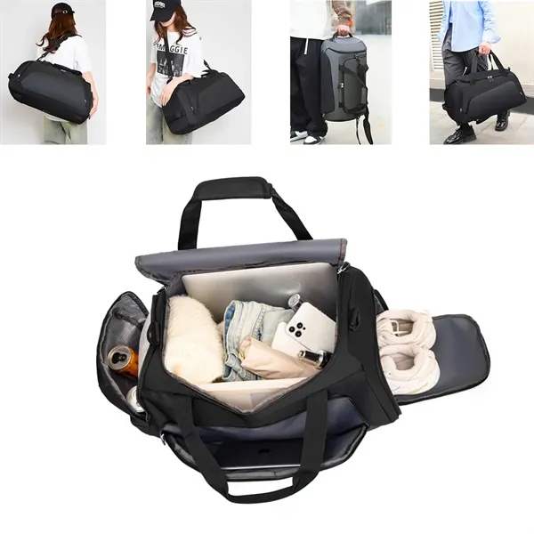 Large Capacity Gym Bag - Large Capacity Gym Bag - Image 2 of 3