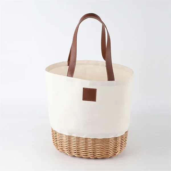Wicker Storage Basket - Wicker Storage Basket - Image 0 of 4