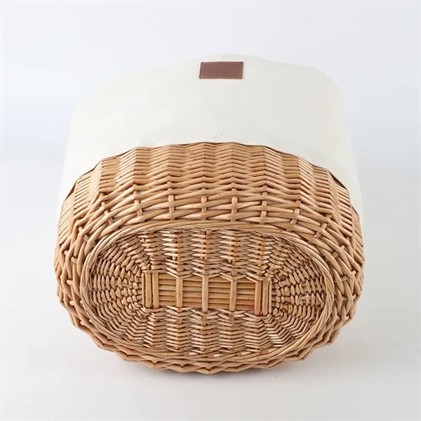 Wicker Storage Basket - Wicker Storage Basket - Image 4 of 4